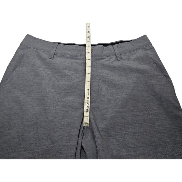 BYLT Premium Basics Kinetic Shorts Men’s Large 9.5" Slate Gray Performance Chino - Picture 14 of 14